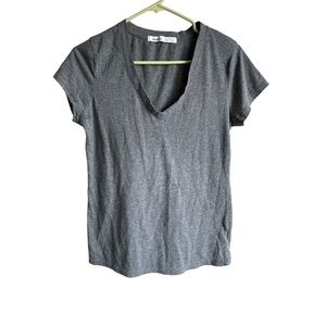 3 FOR $20 BLUENOTES Women’s Neutral Y2K Basic XL V-Neck Short Sleeve T-Shirt